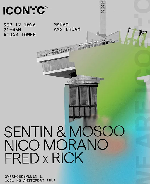 Madam by Night invites: WE ARE ICONYC · Madam Amsterdam, Amsterdam · Sat, 12 Sept 2026