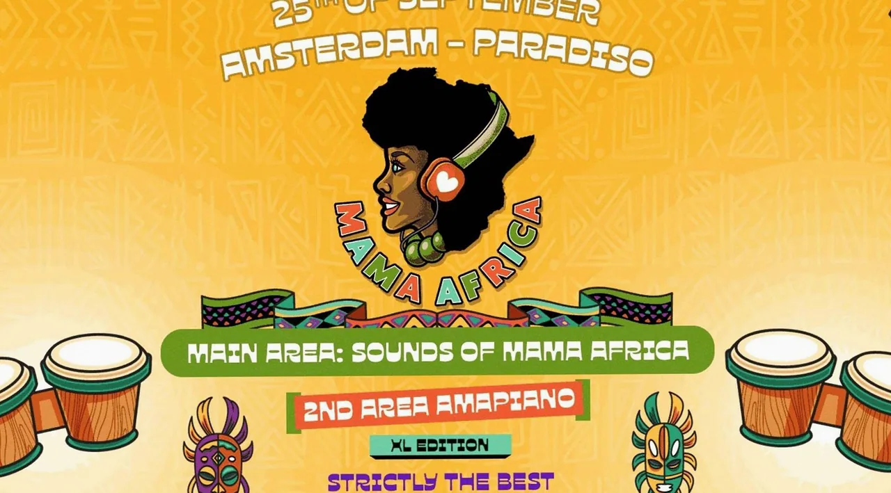 Mama Africa · Paradiso, Amsterdam · vr 25 sep 2026