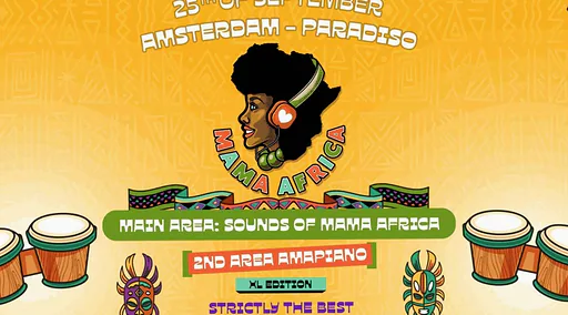 Mama Africa · Paradiso, Amsterdam · vr 25 sep 2026