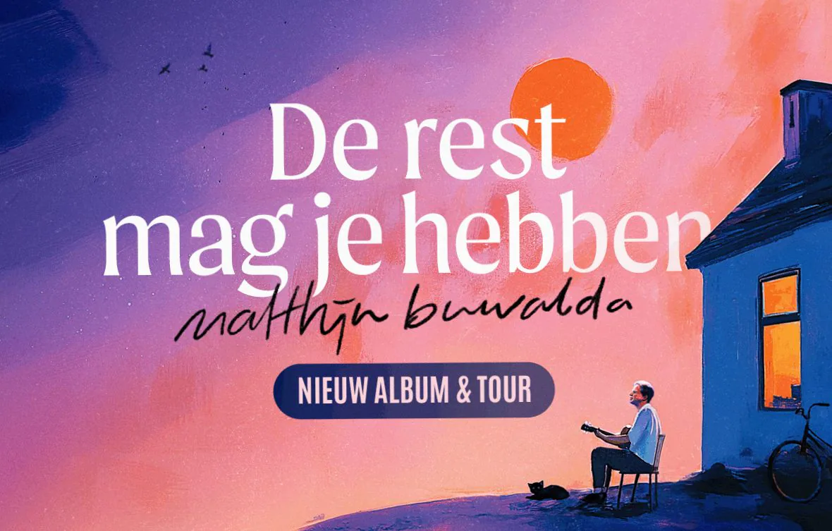 Matthijn Buwalda · Martiniplaza, Groningen · Fri, 9 Apr 2027