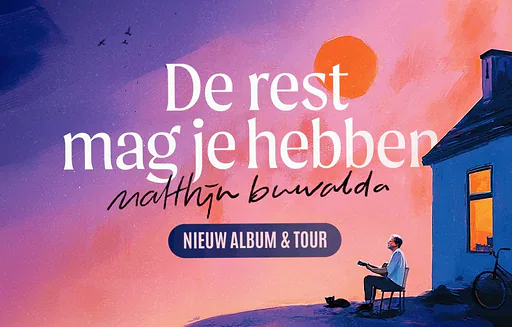 Matthijn Buwalda · Martiniplaza, Groningen · vr 9 apr 2027