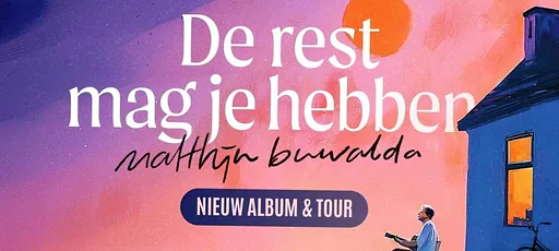 Matthijn Buwalda · Flint, Amersfoort · wo 9 dec 2026