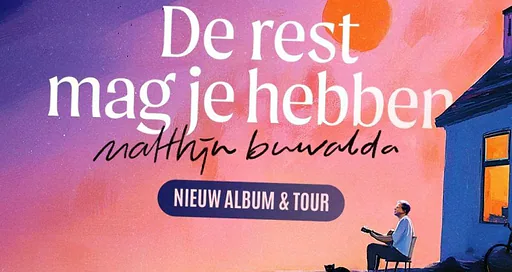 Matthijn Buwalda · Theater de Willem, Papendrecht · vr 30 okt 2026