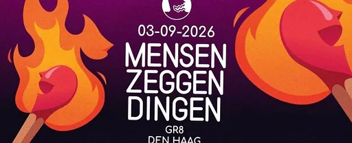 MENSEN ZEGGEN DINGEN · Paard, Den Haag · do 3 sep 2026