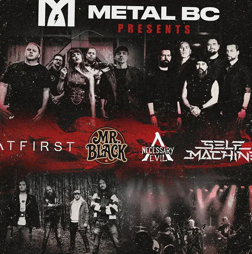 Metal BC presents: Selfmachine + At First + A Necessary Evil + Mr. Black · Poppodium Phoenix, Breda · vr 4 dec 2026