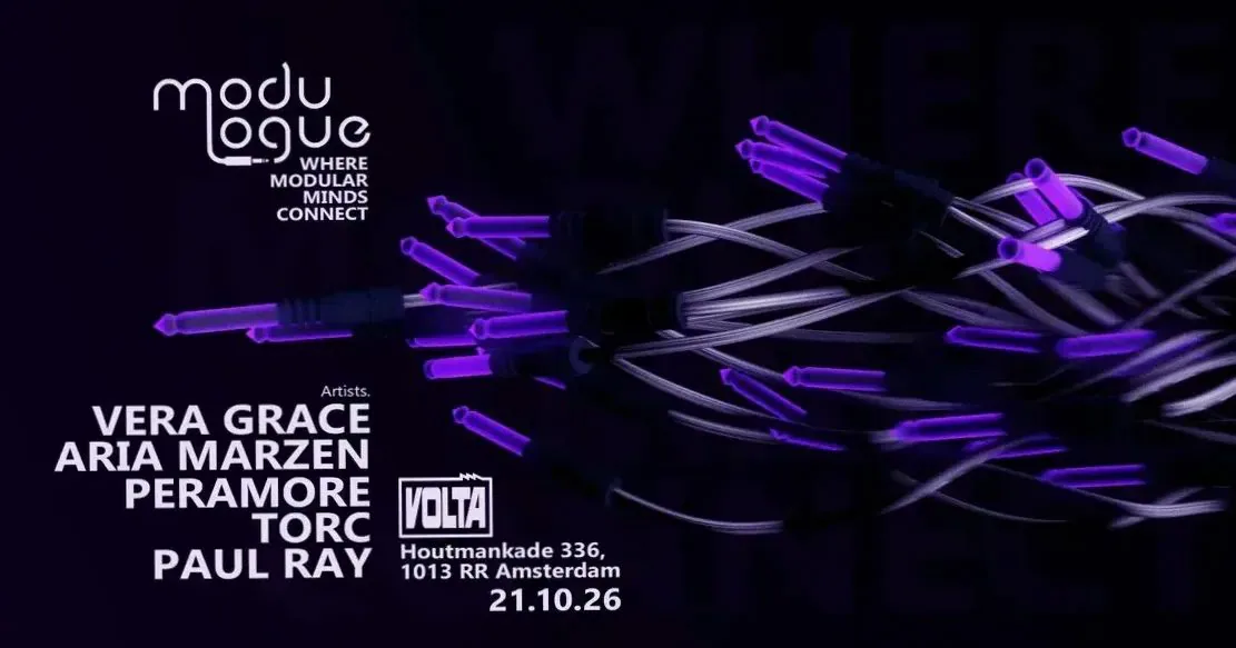 MODULOGUE — 2026 | Masterclasses & Club Night @ VOLTA — background image