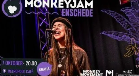 Monkeyjam · Metropool, Enschede · wo 7 okt 2026
