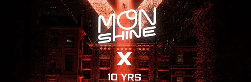 Moonshine 10YRS · Luxor Live, Arnhem · za 19 sep 2026