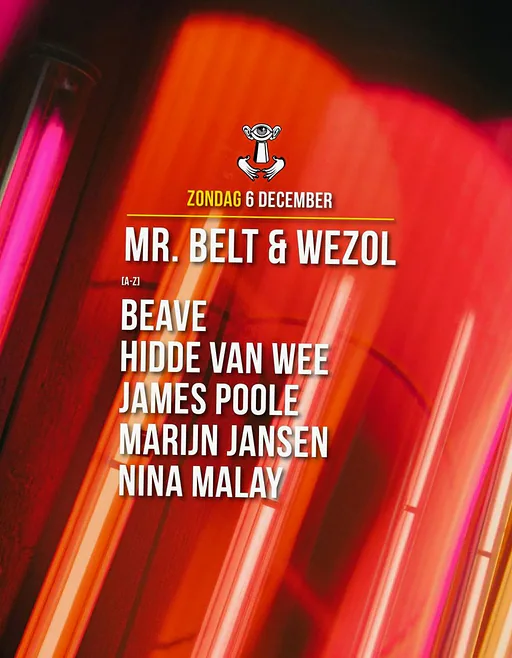Mr. Belt & Wezol / Hidde van Wee / Beave & more · Thuishaven festivalterrein, Amsterdam · zo 6 dec 2026