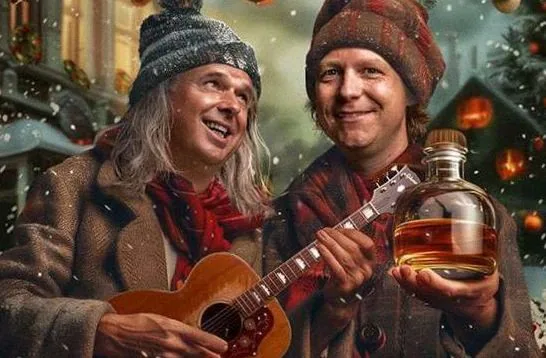 Muiters vieren een Muiterse kerst — achtergrondafbeelding