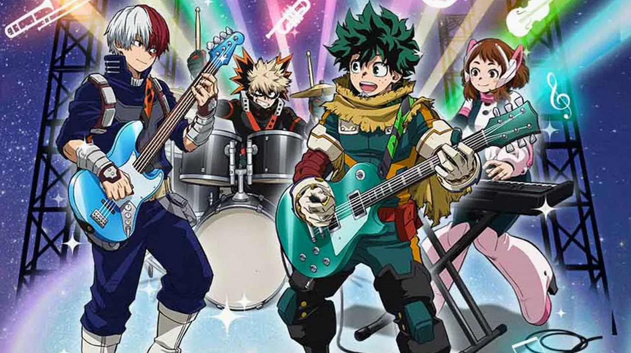 My Hero Academia in Concert — achtergrondafbeelding