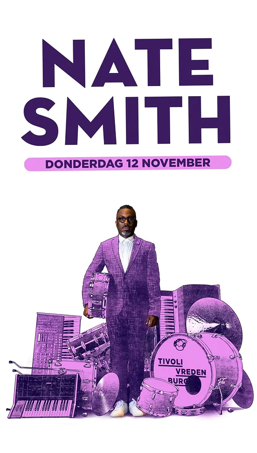 Nate Smith · TivoliVredenburg, Utrecht · do 12 nov 2026
