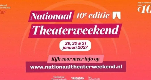 Nationaal Theaterweekend 2027 · Theater De Omval, Diemen · za 30 jan 2027