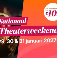 Nationaal Theaterweekend · DRU Cultuurfabriek, Ulft · za 30 jan 2027