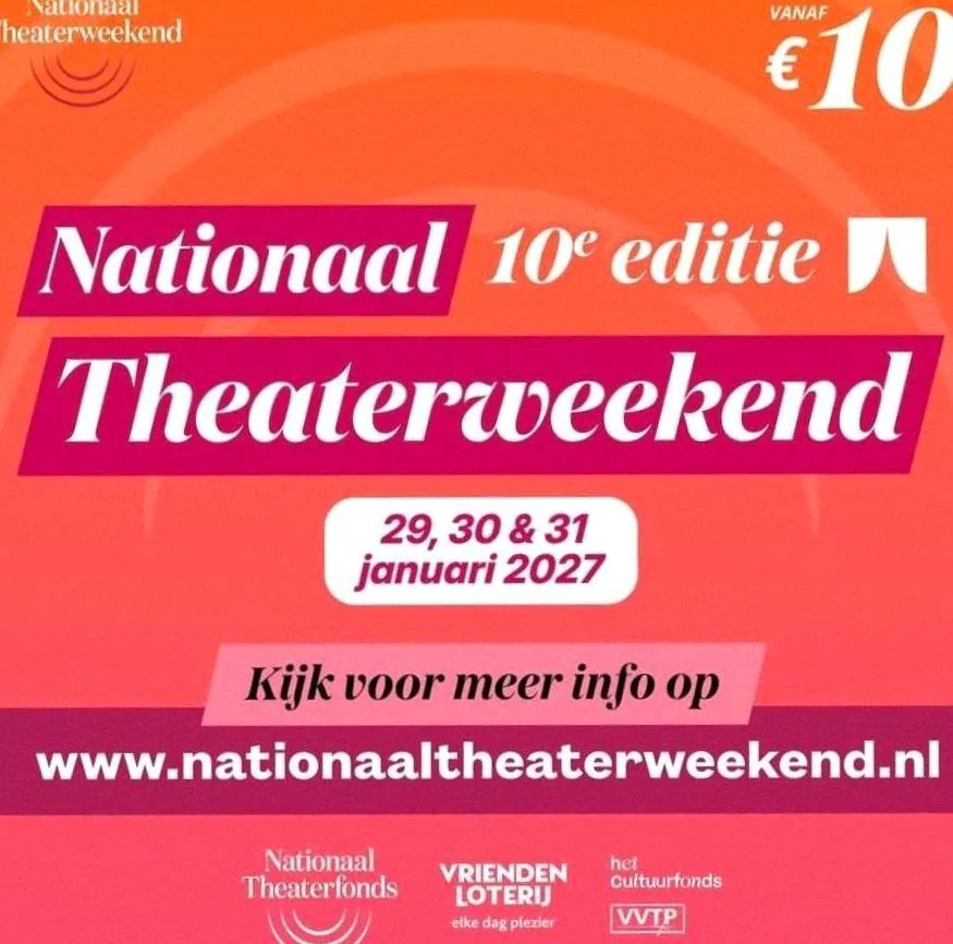 Nationaal Theaterweekend · Noorderkerk, Sneek · Sun, 31 Jan 2027