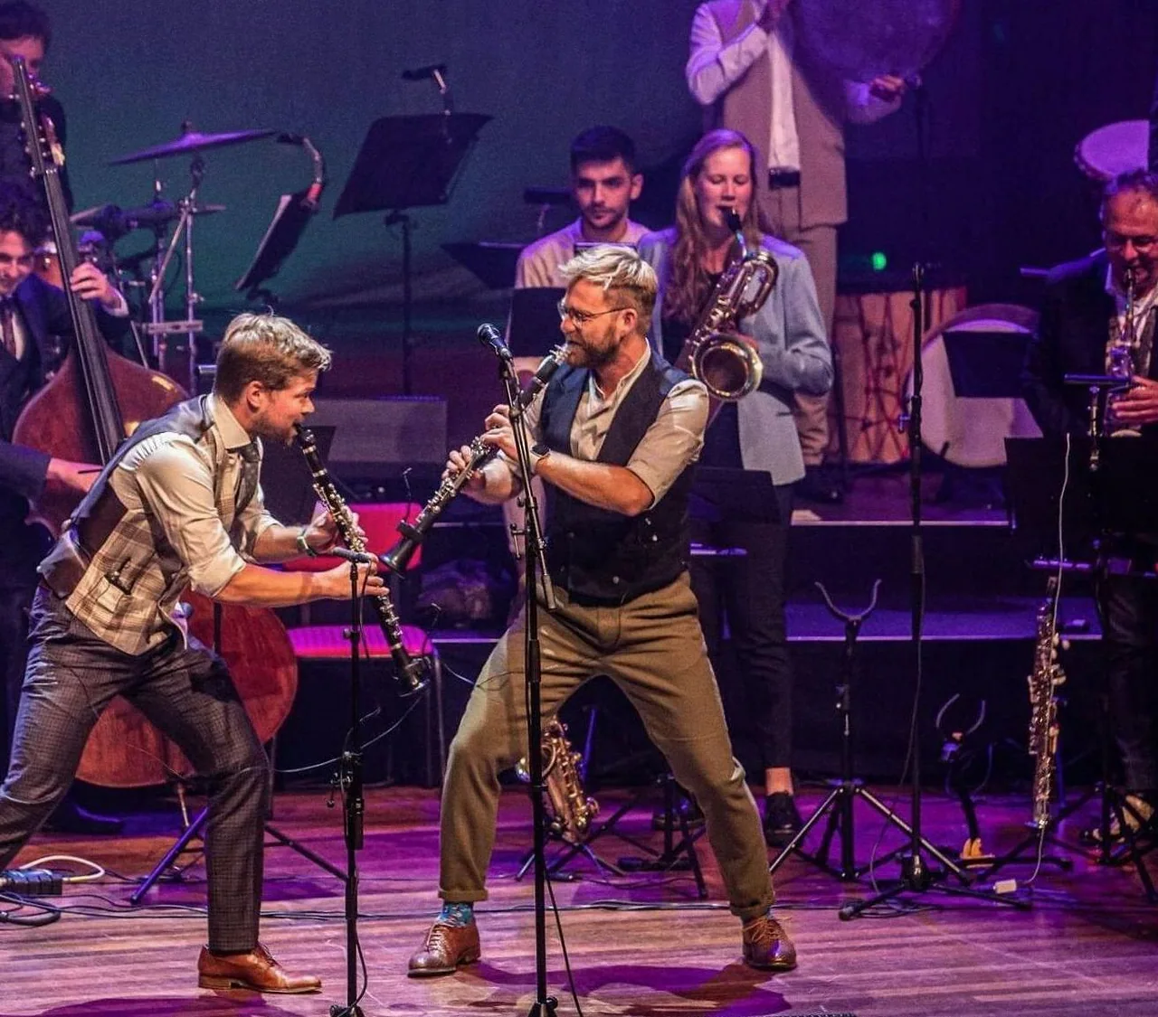 Nederlands Blazers Ensemble & Gregory Shaggy — achtergrondafbeelding