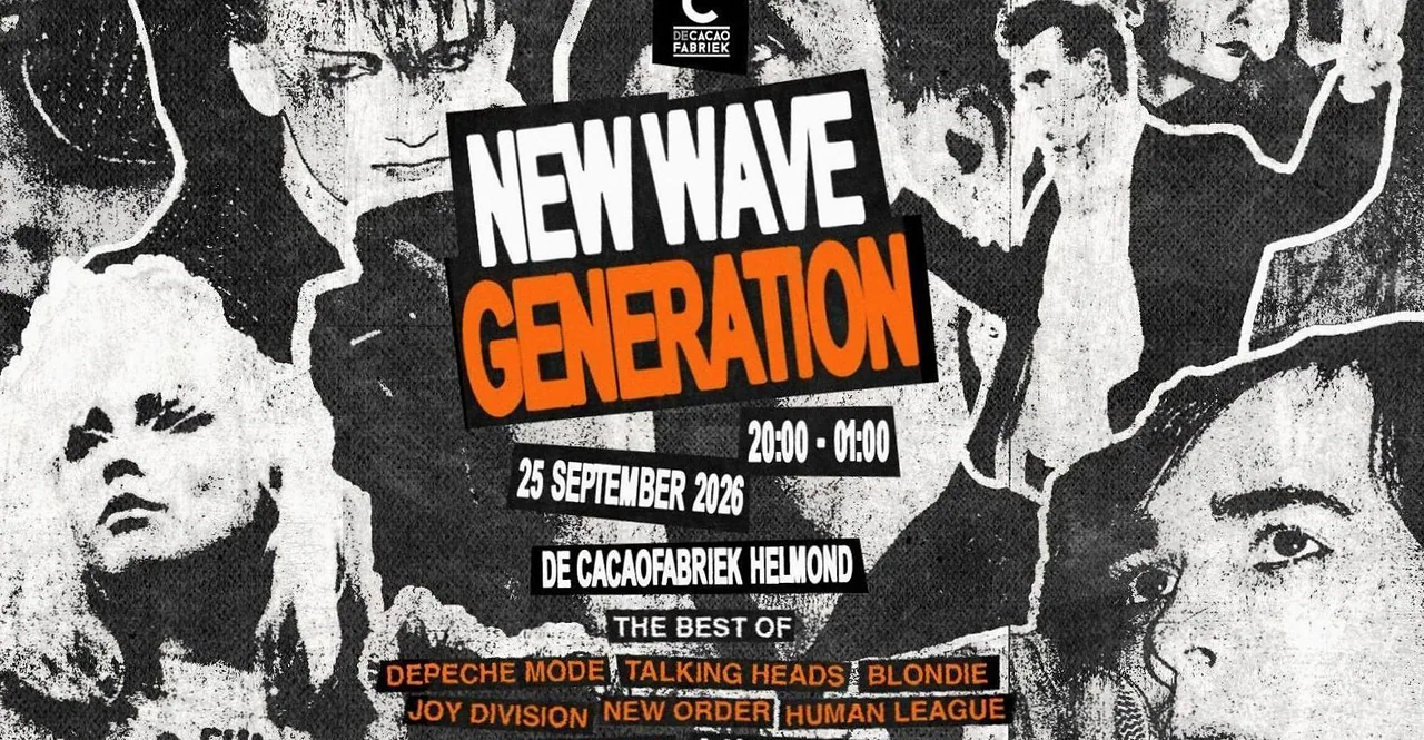 New Wave Generation · De Cacaofabriek, Helmond · vr 25 sep 2026