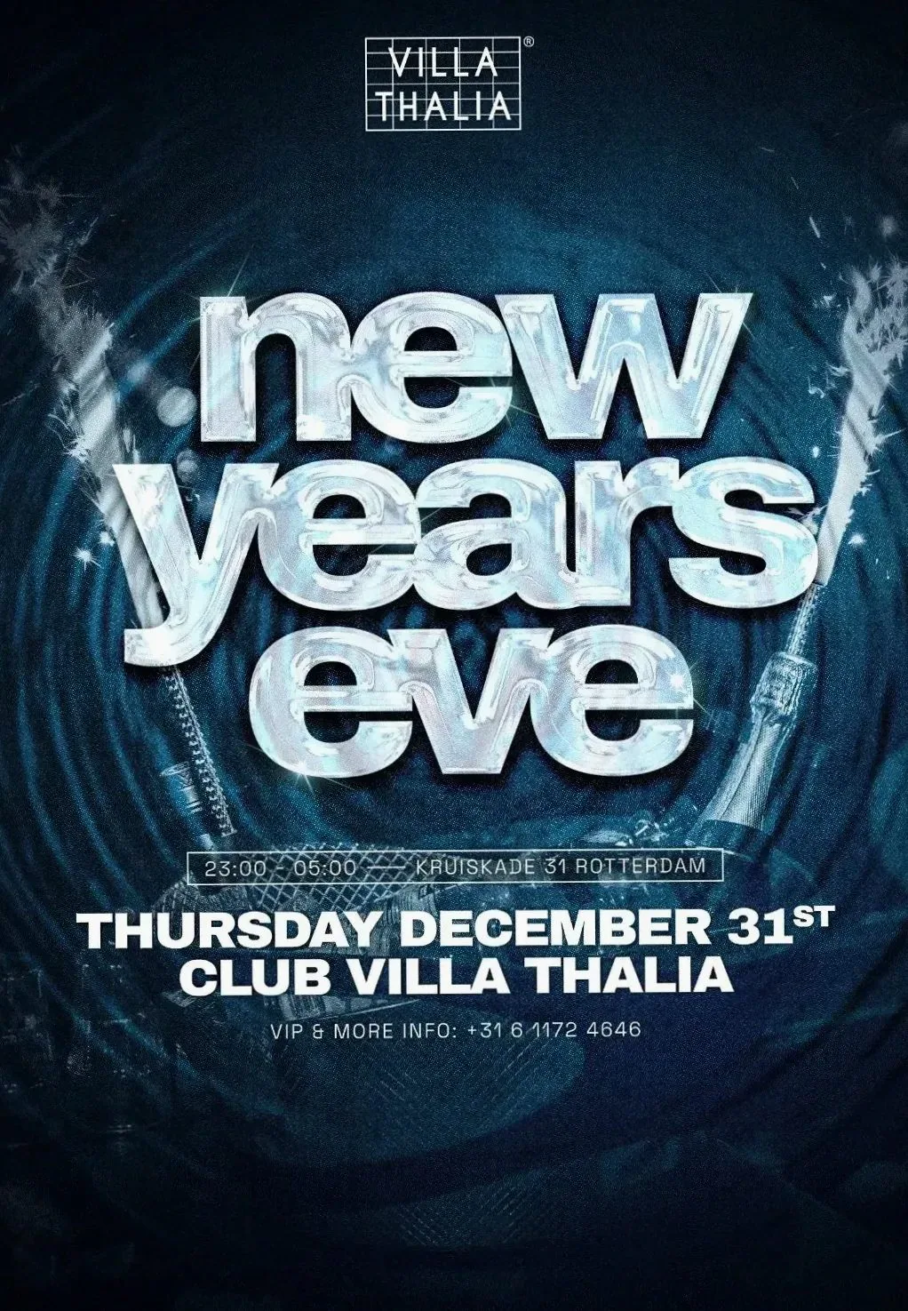 NEW YEARS EVE @ VILLA THALIA · Club Villa Thalia, Rotterdam · Thu, 31 Dec 2026