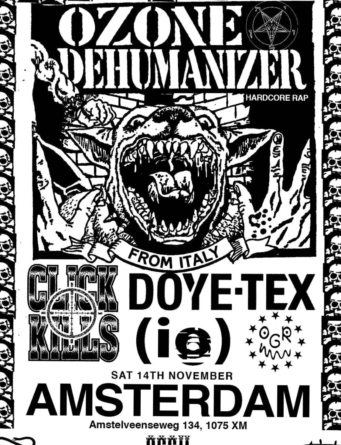 NFH w/ ARDA (IO) + OGR · OCCII, Amsterdam · za 14 nov 2026