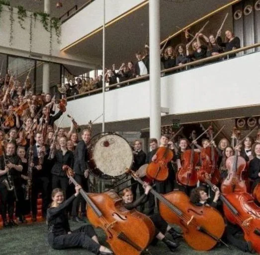 Nieuwjaarsconcert — achtergrondafbeelding