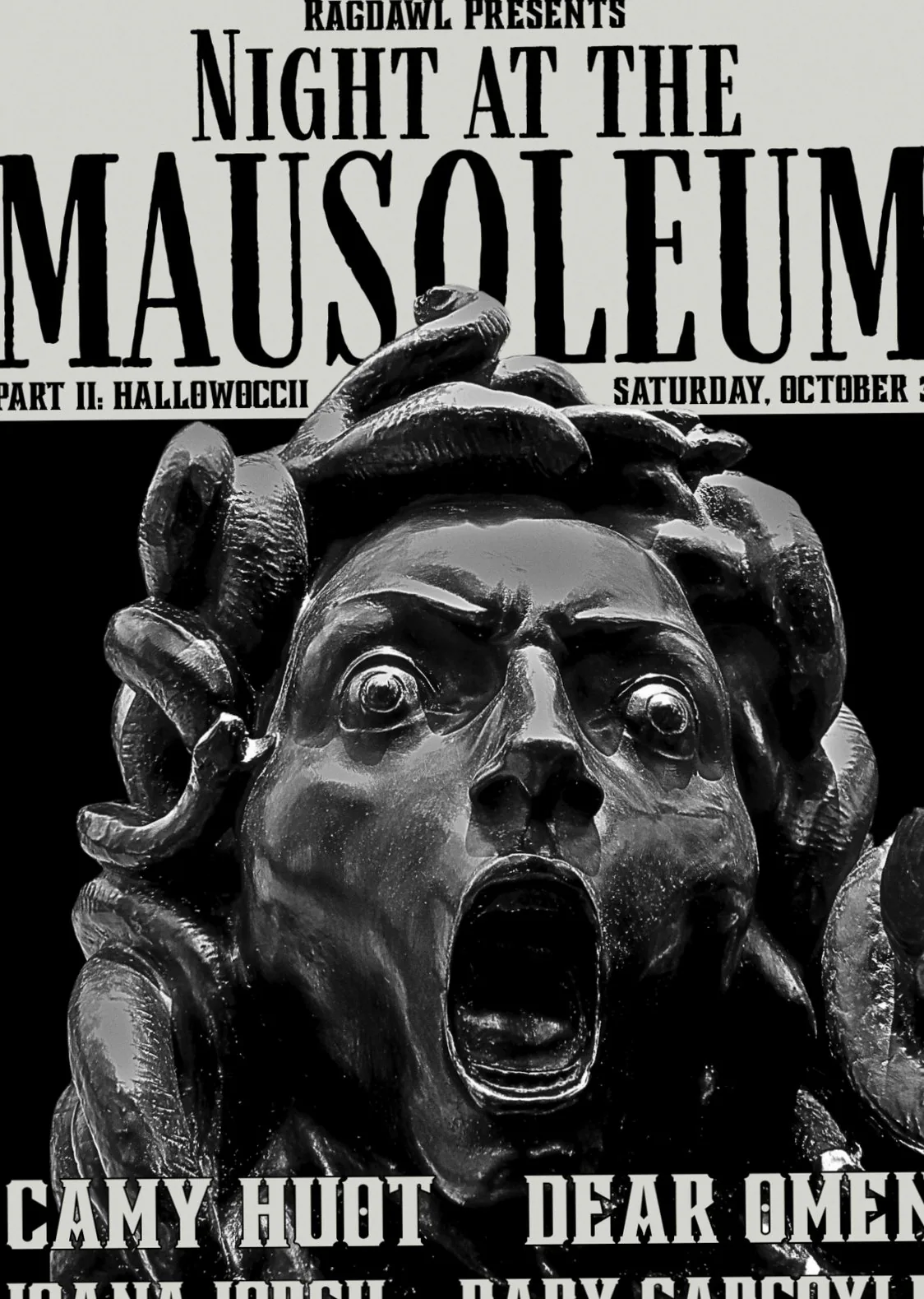 Night at the Mausoleum Part II: HallowOCCII w/ Dear Omen, Camy Huot, baby Gargoyle & Ioana Iorgu · OCCII, Amsterdam · za 31 okt 2026