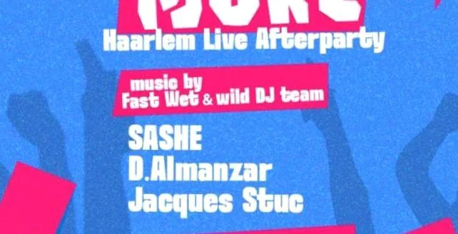 No More x Haarlem Live afterparty — achtergrondafbeelding