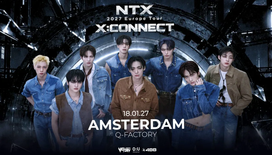 NTX - 2027 EUROPE TOUR X:CONNECT IN AMSTERDAM · Poppodium Q-Factory, Amsterdam · Mon, 18 Jan 2027