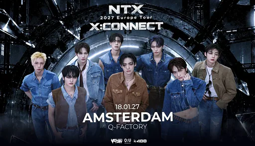 NTX - 2027 EUROPE TOUR X:CONNECT IN AMSTERDAM · Poppodium Q-Factory, Amsterdam · ma 18 jan 2027