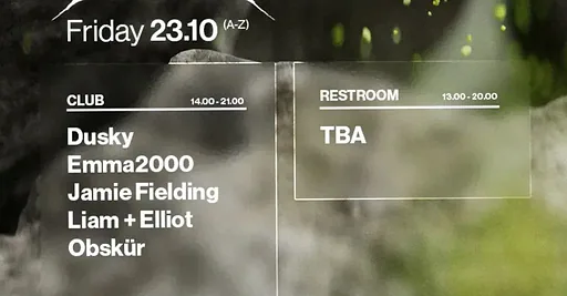 Obskür presents: The SYSTEM · Shelter, Amsterdam · vr 23 okt 2026