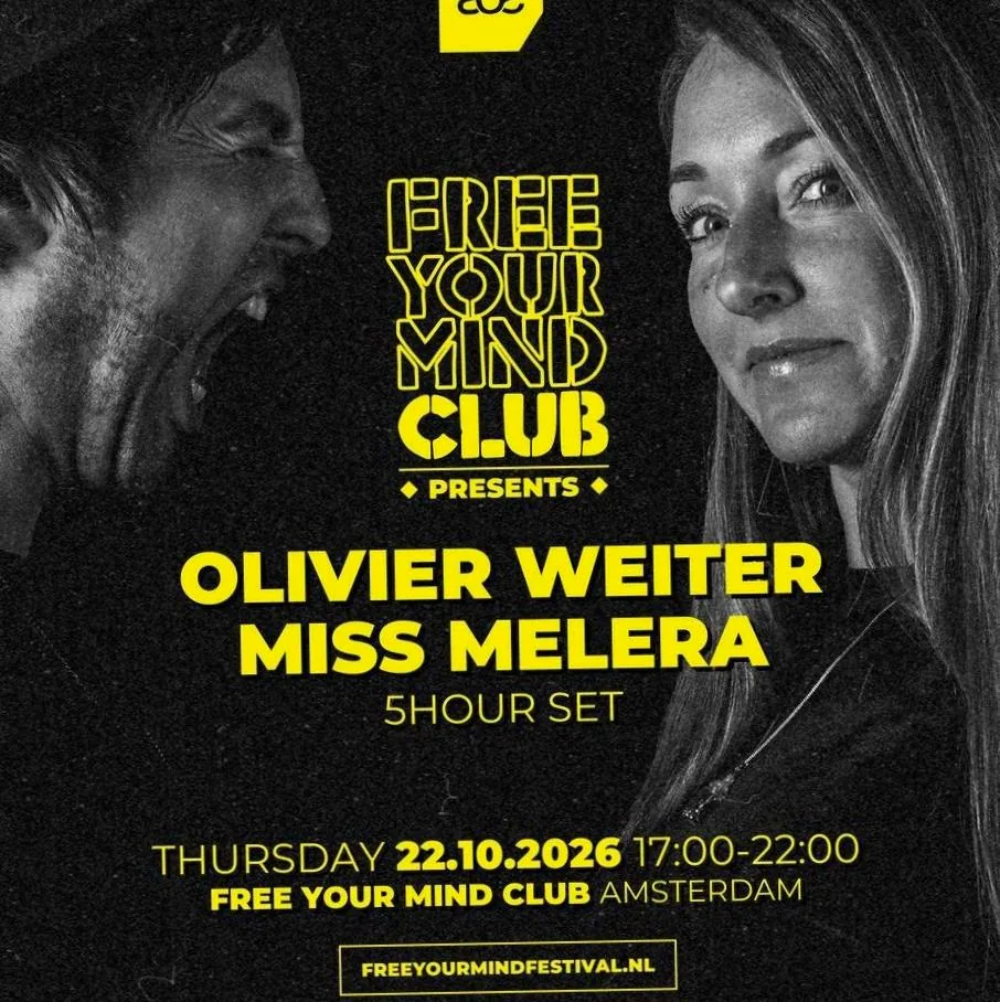 Olivier Weiter & Miss Melera · Escape, Amsterdam · do 22 okt 2026