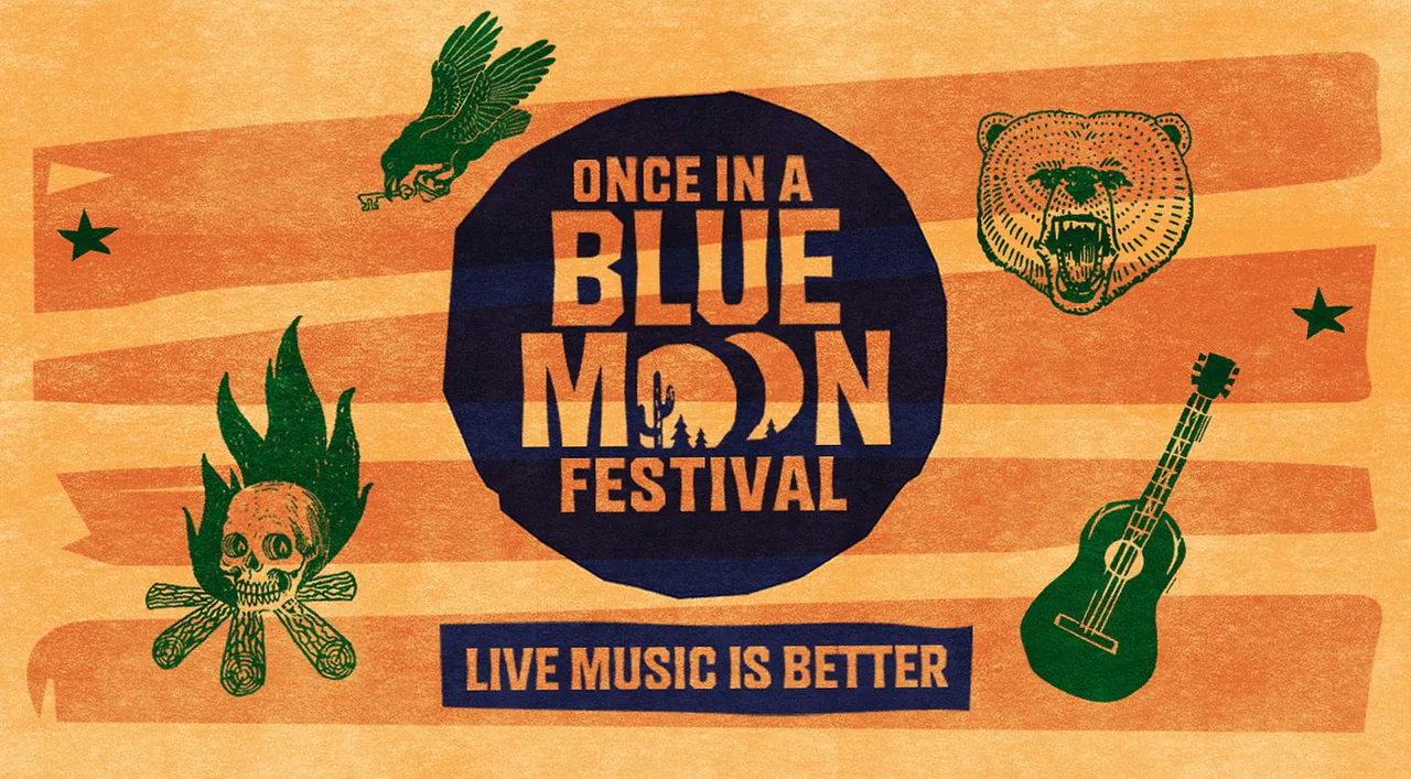Once In A Blue Moon Festival - SATURDAY TICKET — achtergrondafbeelding