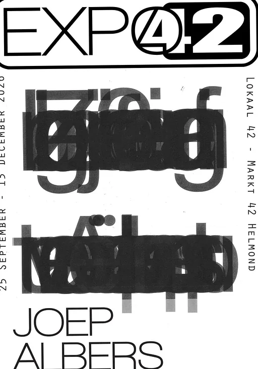 Opening EXPO42: Joep Albers · Lokaal42, Helmond · vr 25 sep 2026