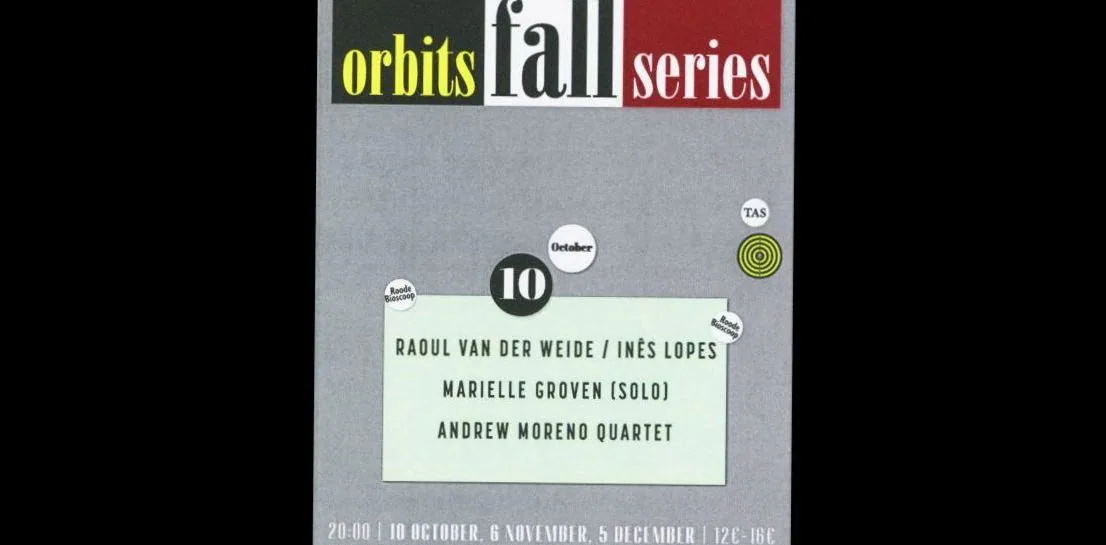 ORBITS FALL SERIES 2026 · Theater De Roode bioscoop, Amsterdam · za 10 okt 2026