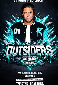 OUTSIDERS in het Teejater · Teejater, Naaldwijk · za 14 nov 2026