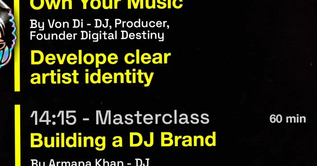 Own Your Music - Masterclass — achtergrondafbeelding