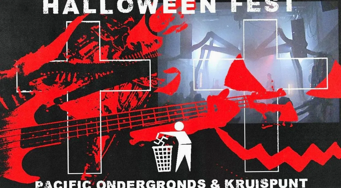 PACIFIC ONDERGRONDS & KRUISPUNT PRESENTEREN : HALLOWEENFEST — achtergrondafbeelding