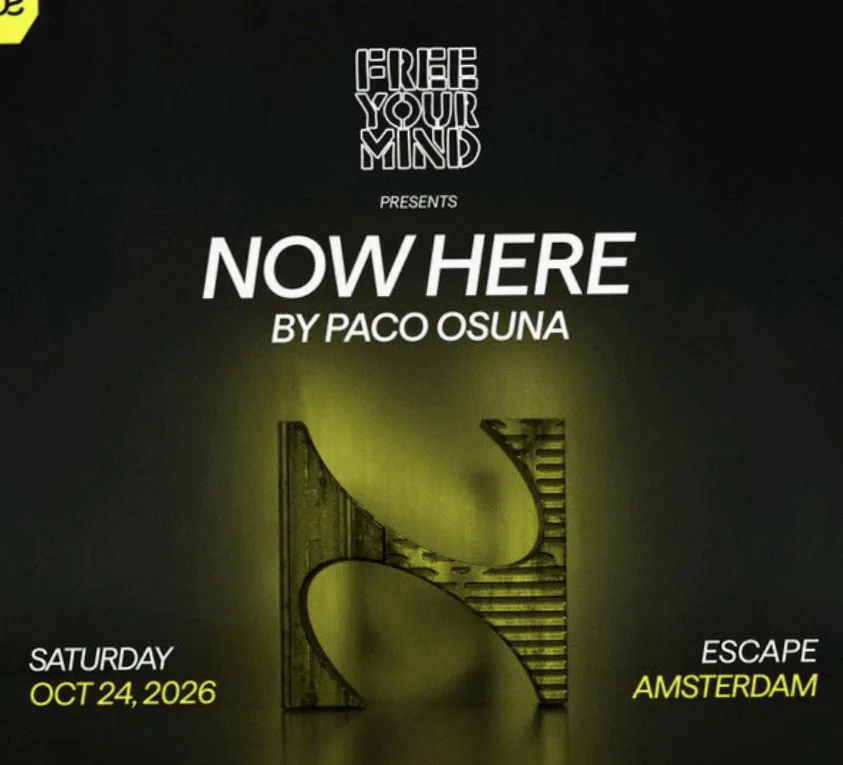 Paco Osuna · Escape, Amsterdam · Sat, 24 Oct 2026