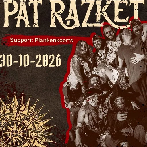 Pat Razket (SE) & Plankenkoorts (NL) · StudioGonz, Gouda · vr 30 okt 2026