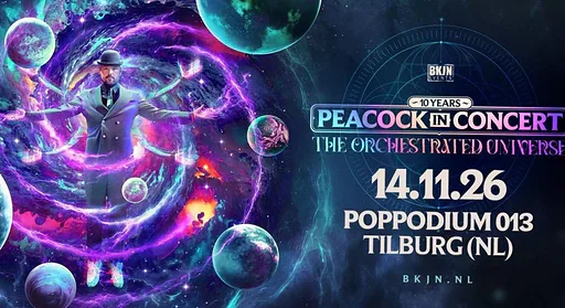 Peacock In Concert · 013, Tilburg · za 14 nov 2026