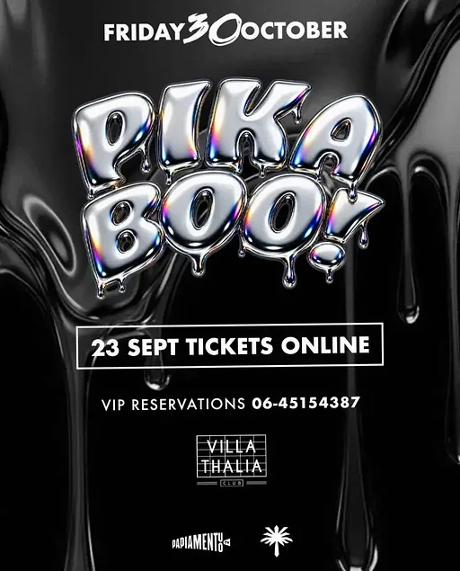 PEEKABOO CARIBBEAN HALLOWEEN · Club Villa Thalia, Rotterdam · vr 30 okt 2026