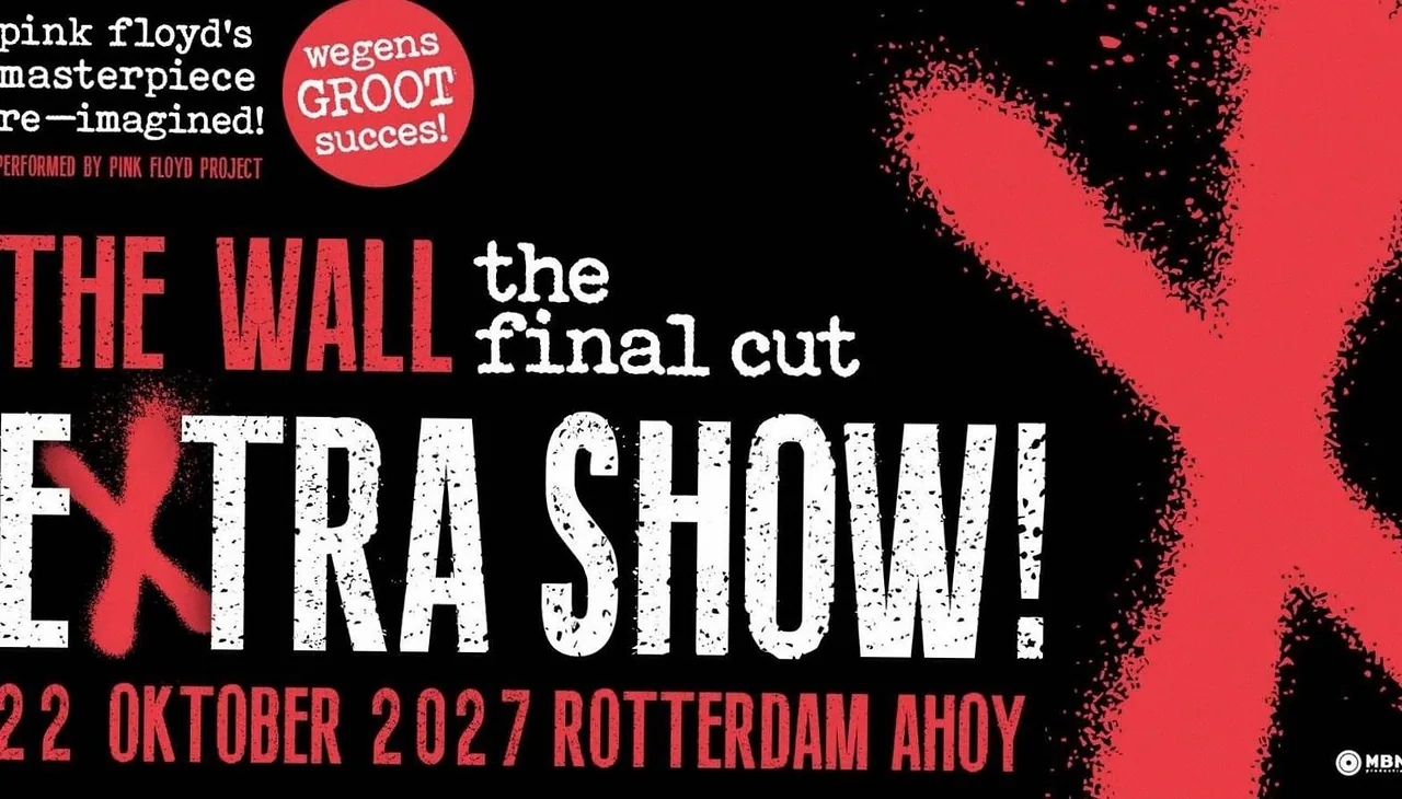 Pink Floyd Project presents THE WALL – THE FINAL CUT live in Rotterdam Ahoy · Rotterdam Ahoy, Rotterdam · vr 22 okt 2027