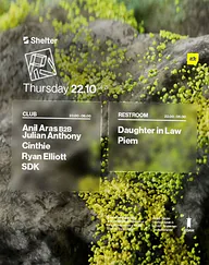 PIV · Shelter, Amsterdam · Thu, 22 Oct 2026
