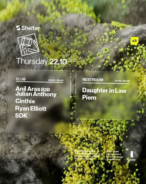 PIV · Shelter, Amsterdam · do 22 okt 2026