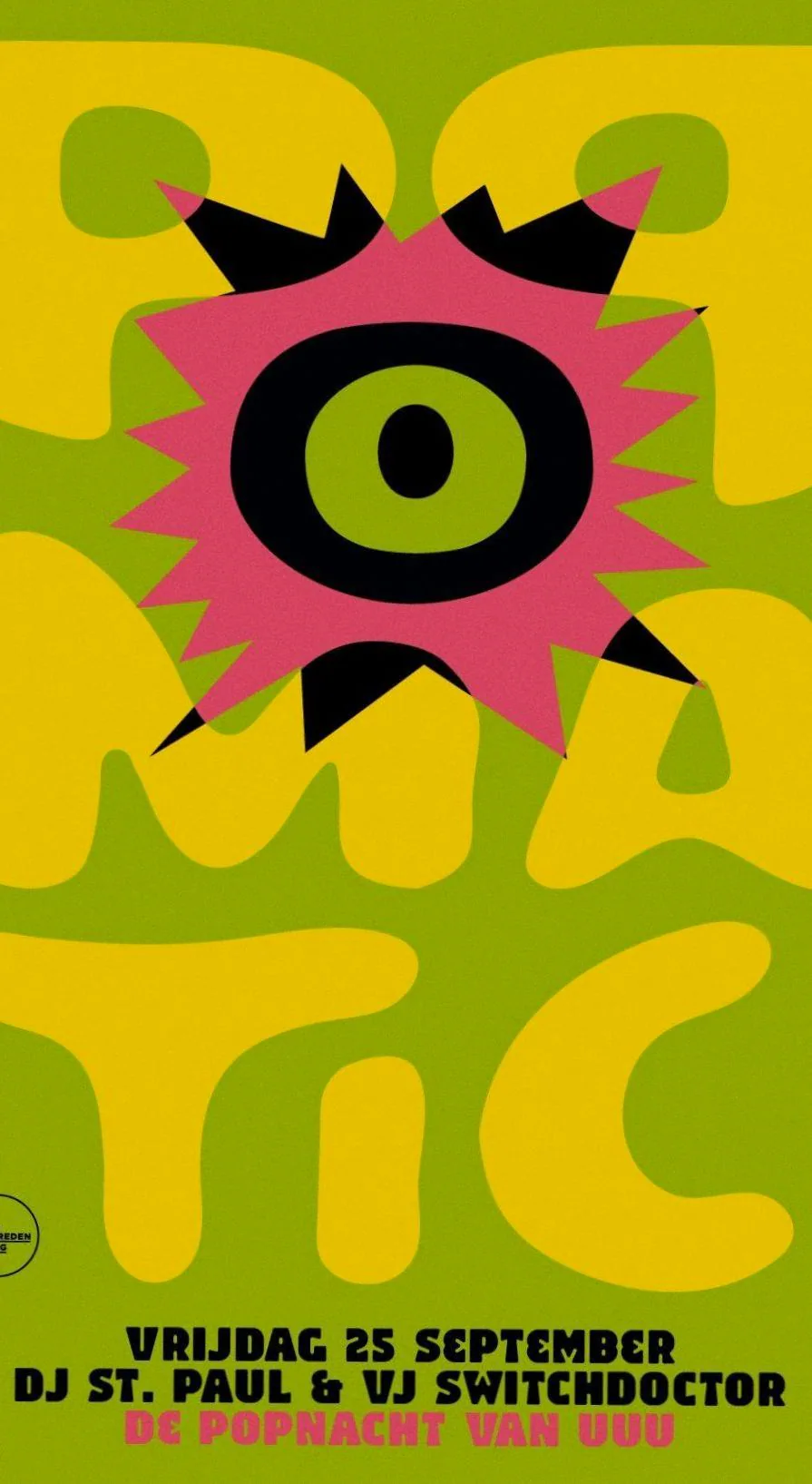 Pop-O-Matic · TivoliVredenburg, Utrecht · vr 25 sep 2026