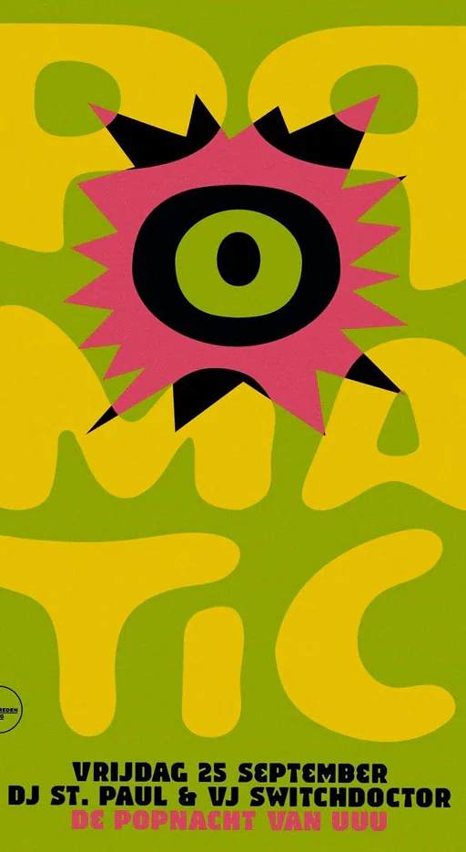 Pop-O-Matic · TivoliVredenburg, Utrecht · vr 25 sep 2026