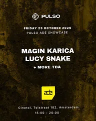 PULSO ADE SHOWCASE · Cinetol, Amsterdam · Fri, 23 Oct 2026