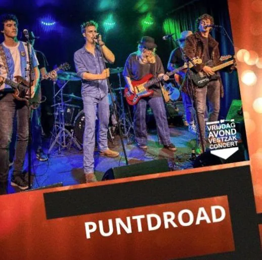 Puntdroad — background image