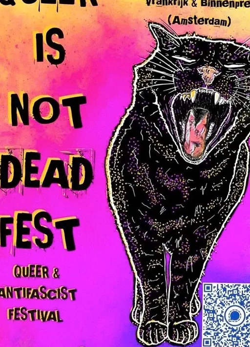 Queer Is Not Dead Fest · OCCII, Amsterdam · za 29 aug 2026