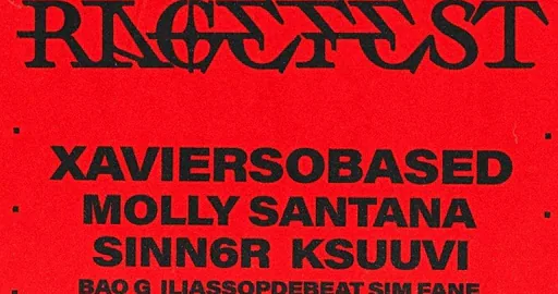 RAGEFEST · 013, Tilburg · zo 12 jul 2026