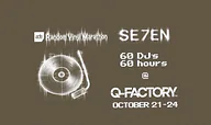 Random Vinyl Marathon - 7th Edition - October 21-24 · Poppodium Q-Factory, Amsterdam · wo 21 okt 2026
